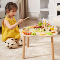 Дерев'яний розвивальний столик Viga Toys Ферма (44657) Дерев'яний розвивальний столик Viga Toys Ферма (44657)