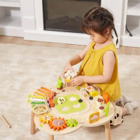 Дерев'яний розвивальний столик Viga Toys Ферма (44657) Дерев'яний розвивальний столик Viga Toys Ферма (44657)