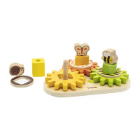 Розвивальна іграшка Viga Toys Звірята на шестерінках (44690)