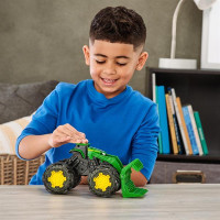 Машинка Трактор John Deere Kids Monster Treads з ковшем і великими колесами (47327)