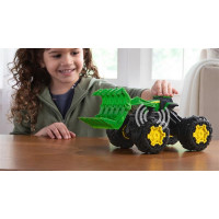 Машинка Трактор John Deere Kids Monster Treads з ковшем і великими колесами (47327)