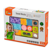 Дерев'яні кубики Viga Toys Брязкальця (50682) Дерев'яні кубики Viga Toys Брязкальця (50682)