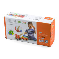 Дерев'яна машинка Viga Toys Автокран (50690) Дерев'яна машинка Viga Toys Автокран (50690)