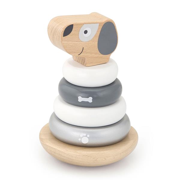 Дерев'яна пірамідка Viga Toys Собачка-неваляшка (51613) Дерев'яна пірамідка Viga Toys Собачка-неваляшка (51613)