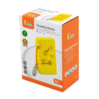 Деревяна шнурівка Viga Toys Сир (56281)