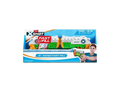 Набір водних бластерів X-Shot Fast Fill Nano Double Pack (56334R) Набір водних бластерів X-Shot Fast Fill Nano Double Pack (56334R)