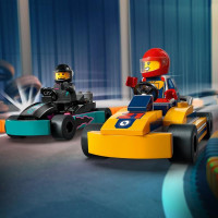 Конструктор LEGO City Картинг і гонщики 99 деталей (60400) Конструктор LEGO City Картинг і гонщики 99 деталей (60400)