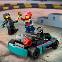 Конструктор LEGO City Картинг і гонщики 99 деталей (60400) Конструктор LEGO City Картинг і гонщики 99 деталей (60400)