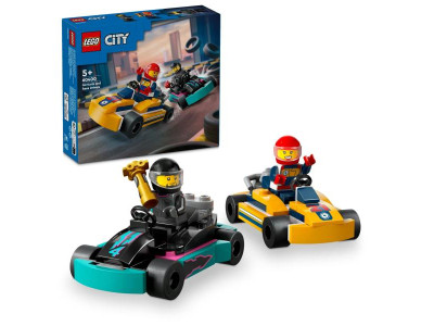 Конструктор LEGO City Картинг і гонщики 99 деталей (60400) Конструктор LEGO City Картинг і гонщики 99 деталей (60400)
