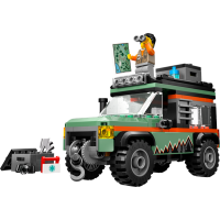 Конструктор LEGO City Позашляхова гірська вантажівка 4x4, 221 деталь (60447)