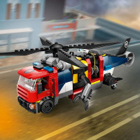 Конструктор LEGO City Ремікс вертольотів, пожежних машин і підводних човнів 874 деталі (60462) Конструктор LEGO City Ремікс вертольотів, пожежних машин і підводних човнів 874 деталі (60462)