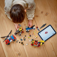 Конструктор LEGO City Ремікс вертольотів, пожежних машин і підводних човнів 874 деталі (60462) Конструктор LEGO City Ремікс вертольотів, пожежних машин і підводних човнів 874 деталі (60462)