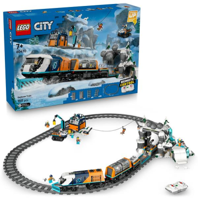 Конструктор LEGO City Арктичний дослідницький експрес 1517 деталей (60470)