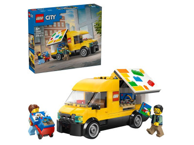 Конструктор LEGO City Фургон LEGO® 276 Деталей (60500) Конструктор LEGO City Фургон LEGO® 276 Деталей (60500)