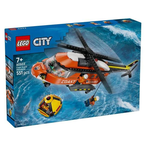 Конструктор LEGO City Гелікоптер берегової охорони 551 Деталь ( 60503 ) Конструктор LEGO City Гелікоптер берегової охорони 551 Деталь ( 60503 )