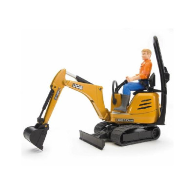 Модель Bruder Мініекскаватор CAT та фігуркою 1:16 (62002)