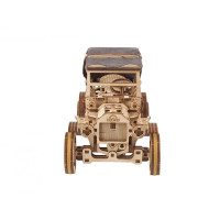 Дерев'яний механічний 3D конструктор Ugears Ретро автомобіль (70175)