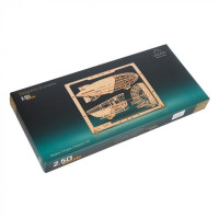 Дерев'яний механічний 3D конструктор Ugears Цепелін (70208)