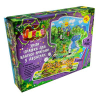 Набір для ліплення Strateg Джунглі укр. мовою (71409)
