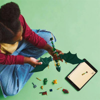 Конструктор LEGO NINJAGO Зелений лісовий дракон Ллойда 128 деталей (71829)