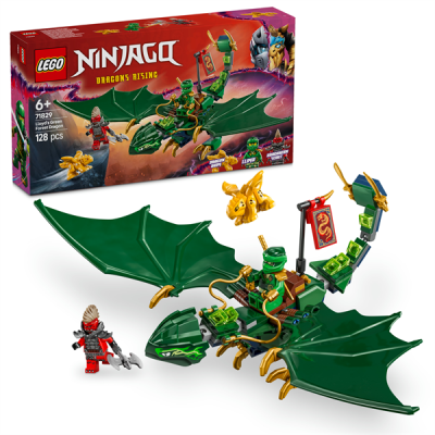 Конструктор LEGO NINJAGO Зелений лісовий дракон Ллойда 128 деталей (71829) Конструктор LEGO NINJAGO Зелений лісовий дракон Ллойда 128 деталей (71829)