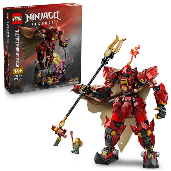 Конструктор LEGO NINJAGO Робот Вогняного Лицаря 996 деталей (71846)