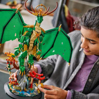 Конструктор LEGO NINJAGO Вартовий дракон 1650 деталей (71847)