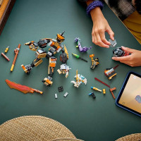 Конструктор LEGO Ninjago Робот Коула для місії і Дракон Зейн 364 Деталі (71854)