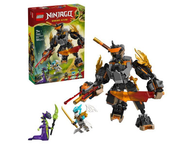 Конструктор LEGO Ninjago Робот Коула для місії і Дракон Зейн 364 Деталі (71854)