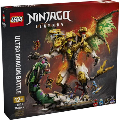 Конструктор LEGO® NINJAGO® Битва Ультрадракона Набір, 2178 деталей (71872)