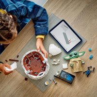 Конструктор LEGO Star Wars Ґроґу в повітряній колисці 1048 деталей (75403)
