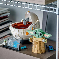 Конструктор LEGO Star Wars Ґроґу в повітряній колисці 1048 деталей (75403)