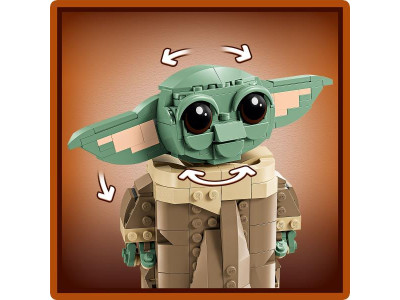 Конструктор LEGO Star Wars Ґроґу в повітряній колисці 1048 деталей (75403)