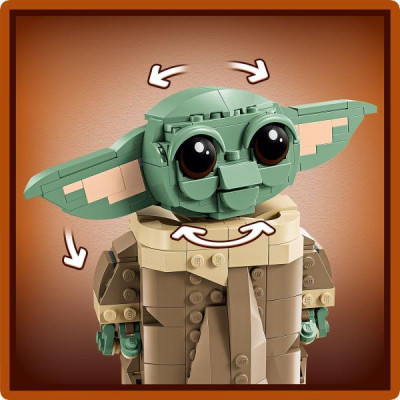 Конструктор LEGO Star Wars Ґроґу в повітряній колисці 1048 деталей (75403)