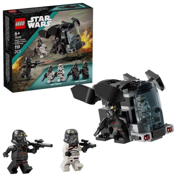 Конструктор LEGO® Star Wars™ Бойовий набір «Боєць смерті і Нічний піхотинець» (75412)