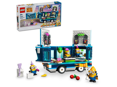 Конструктор LEGO Despicable Me Музичний автобус для вечірок Посіпак 379 деталей (75581)