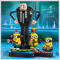 Конструктор LEGO Despicable Me 4 Ґру й посіпаки з кубиків 839 деталей (75582)