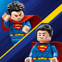 Конструктор LEGO DC Супермен-робот проти Лекса Лютора 120 деталей (76302)