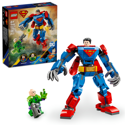 Конструктор LEGO DC Супермен-робот проти Лекса Лютора 120 деталей (76302) Конструктор LEGO DC Супермен-робот проти Лекса Лютора 120 деталей (76302)