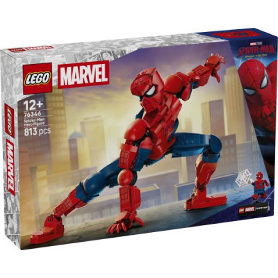 Конструктор LEGO® Marvel Фігурка супергероя Людини-Павука, колекційний елемент, 813 деталей (76346)