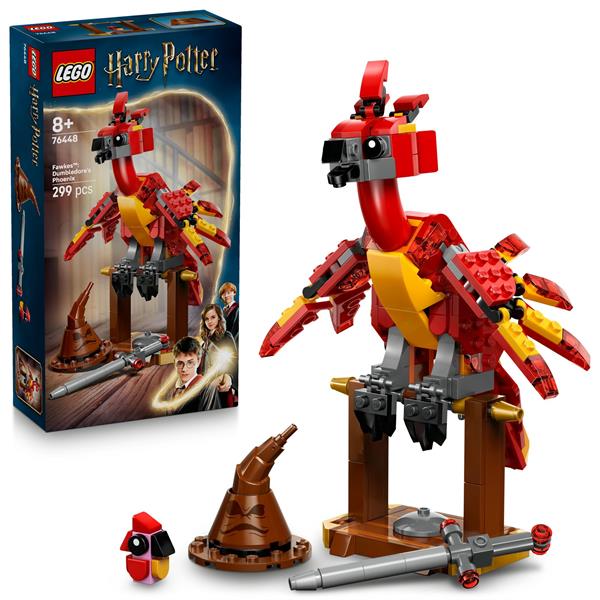 Конструктор LEGO Harry Potter Фоукс фенікс Дамблдора 299 деталей (76448) Конструктор LEGO Harry Potter Фоукс фенікс Дамблдора 299 деталей (76448)