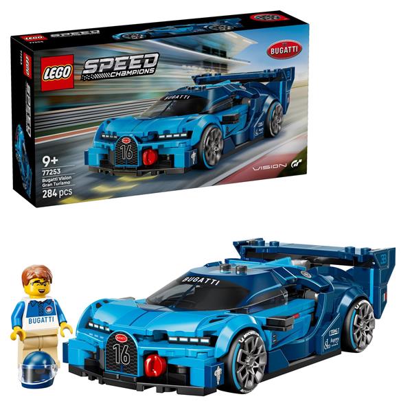 Конструктор LEGO Speed Champions Спортивний автомобіль Bugatti Vision GT Hyper 284 Деталі (77253)