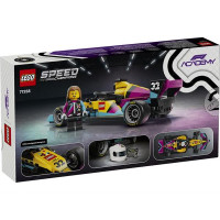 Конструктор LEGO® Speed Champions Гоночний автомобіль F1 ACADEMY™ LEGO®, 201 деталь (77258)