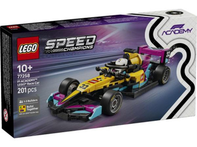 Конструктор LEGO® Speed Champions Гоночний автомобіль F1 ACADEMY™ LEGO®, 201 деталь (77258)