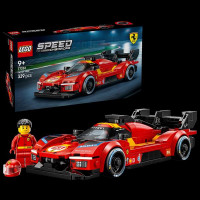 Конструктор LEGO® Speed Champions: Ferrari 499P Мерч Ferrari, 329 деталей (77261)