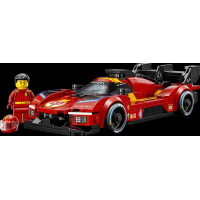 Конструктор LEGO® Speed Champions: Ferrari 499P Мерч Ferrari, 329 деталей (77261)