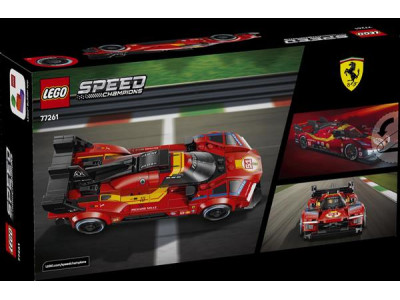 Конструктор LEGO® Speed Champions: Ferrari 499P Мерч Ferrari, 329 деталей (77261) Конструктор LEGO® Speed Champions: Ferrari 499P Мерч Ferrari, 329 деталей (77261)