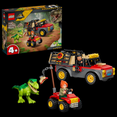Конструктор LEGO® Jurassic World Вантажівка для перевезення молодого тиранозавра Іграшка (77978)