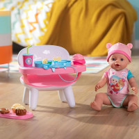 Інтерактивний столик для годування ляльки BABY BORN S2 – ЧАС ОБІДУ (світло, звук)
