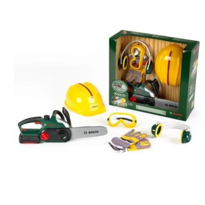 Ігровий набір Klein Bosch Mini Дитяча ланцюгова пилка з обладнанням (8532)